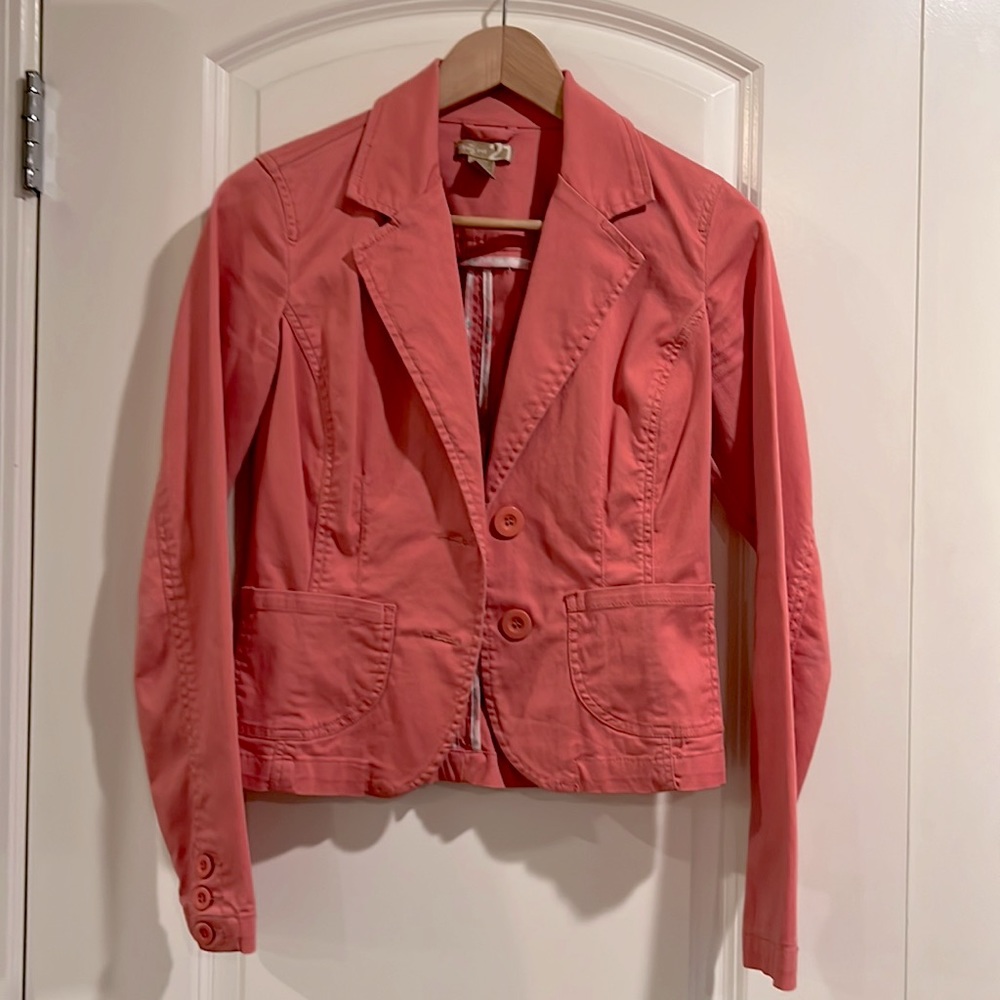 Coral blazer
